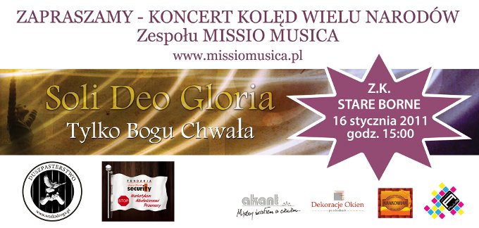 Read more about the article Koncert kolęd w Z.K. Stare Borne