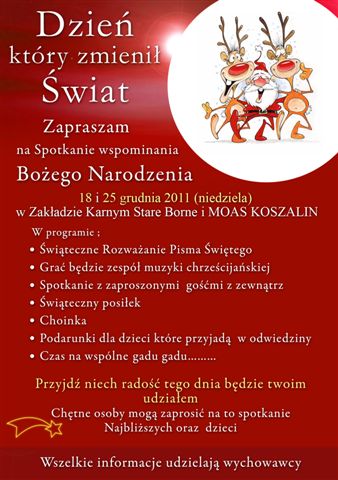 Read more about the article Spotkanie Bożonarodzeniowe