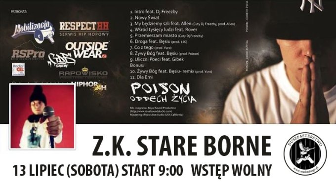 Koncert Poison w Z.K. Stare Borne