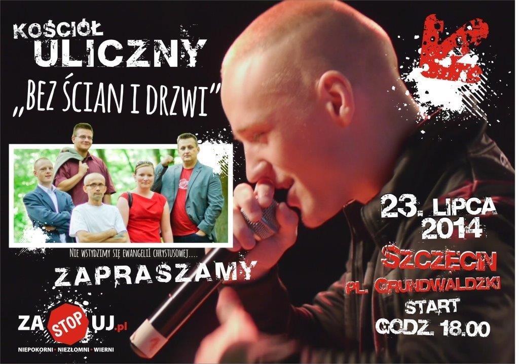 You are currently viewing Kościół Uliczny w Szczecinie 23.07.2014r.