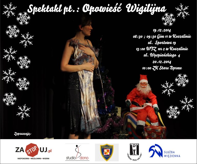 Read more about the article Spektakl: Opowieść wigilijna